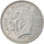Moneta, Monaco, Louis II, 5 Francs, 1945, Paris, AU(50-53), Aluminium, KM:122