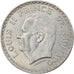 Moeda, Mónaco, Louis II, 5 Francs, 1945, Paris, AU(50-53), Alumínio, KM:122