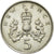 Moneda, Gran Bretaña, Elizabeth II, 5 New Pence, 1978, MBC, Cobre - níquel