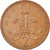 Münze, Großbritannien, Elizabeth II, 2 New Pence, 1981, SS, Bronze, KM:916