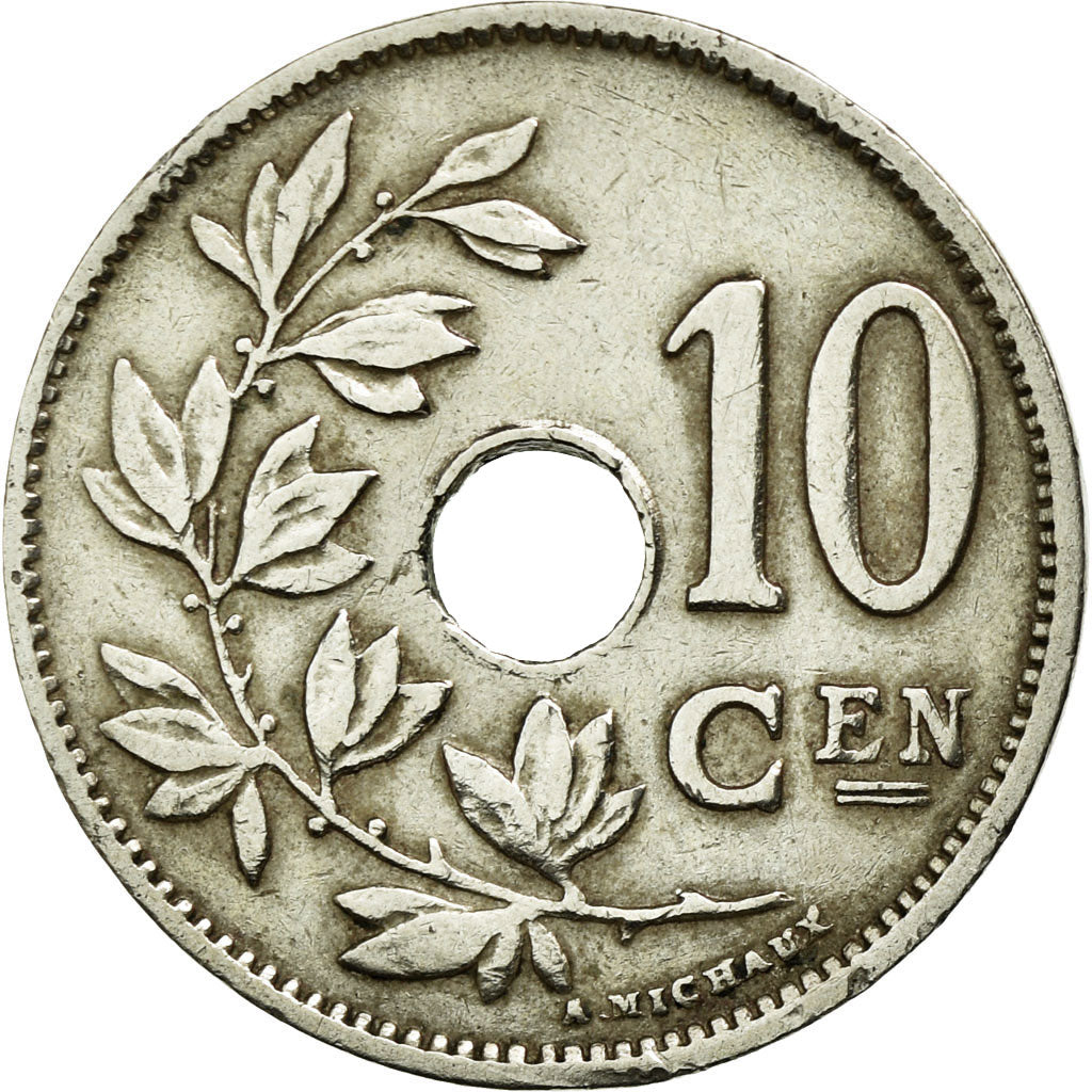 Coin, Belgium, 10 Centimes, 1926, AU(50-53), Copper-nickel, KM:86