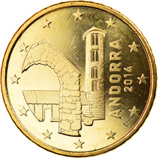 Andorra, 50 Euro Cent, 2014, SC, Latón, KM:New