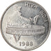 Moneta, INDIE-REPUBLIKA, 50 Paise, 1988, EF(40-45), Stal nierdzewna, KM:69