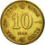 Moneta, Hong Kong, Elizabeth II, 10 Cents, 1990, AU(50-53), Mosiądz niklowy