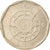 Moneta, Portugal, 20 Escudos, 1986, Lisbon, MS(63), Miedź-Nikiel, KM:634.1