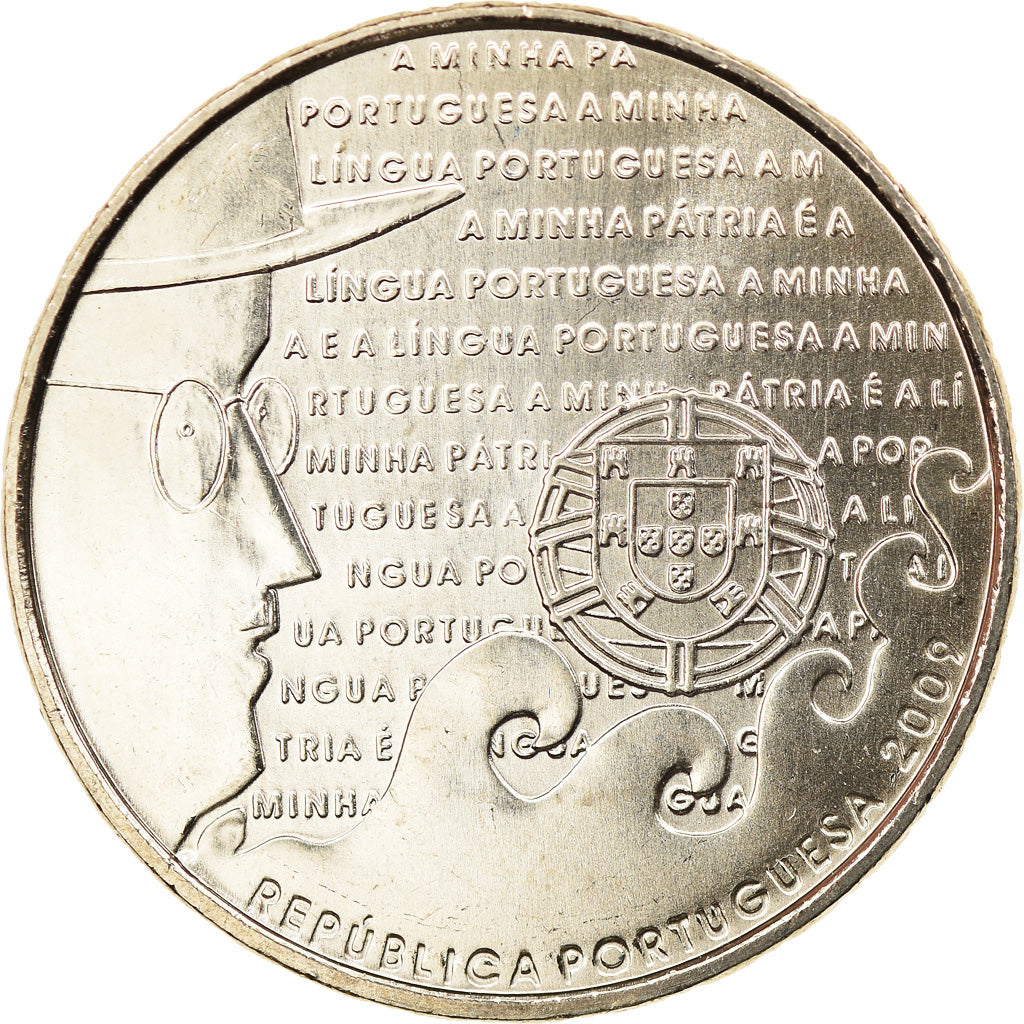 Portugal, 2-1/2 Euro, 2009, Lisbon, UNC-, Copper-nickel, KM:791