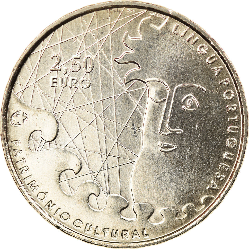 Portugal, 2-1/2 Euro, 2009, Lisbon, UNC-, Copper-nickel, KM:791