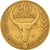 Münze, Madagascar, 20 Francs, 4 Ariary, 1971, Paris, SS, Aluminum-Bronze, KM:12