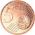 Paesi Bassi, 5 Euro Cent, 2018, SPL, Acciaio placcato rame, KM:New
