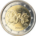 Finlândia, 2 Euro, 2001, Vantaa, MS(63), Bimetálico, KM:105