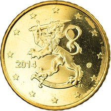 Finnland, 50 Euro Cent, 2014, VZ, Messing, KM:New
