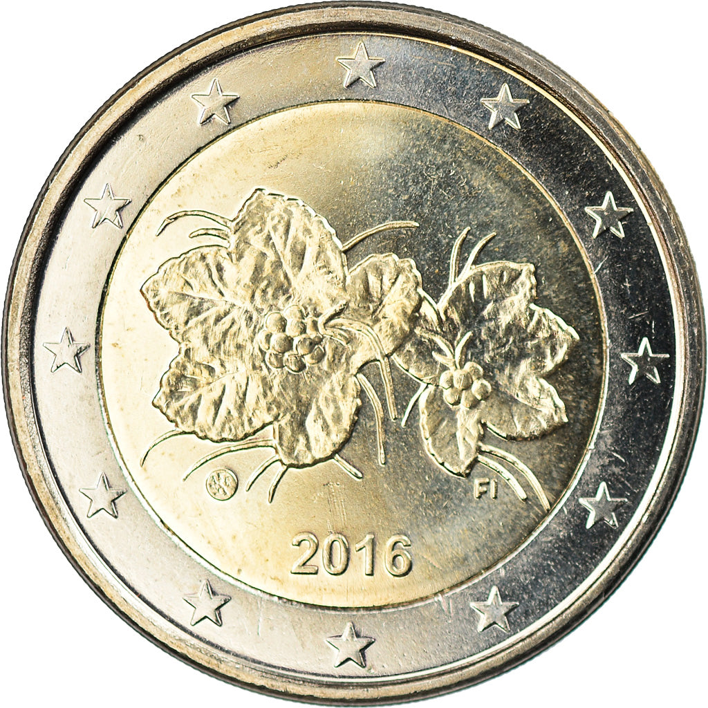 Finland, 2 Euro, 2016, MS(63), Bi-Metallic, KM:New