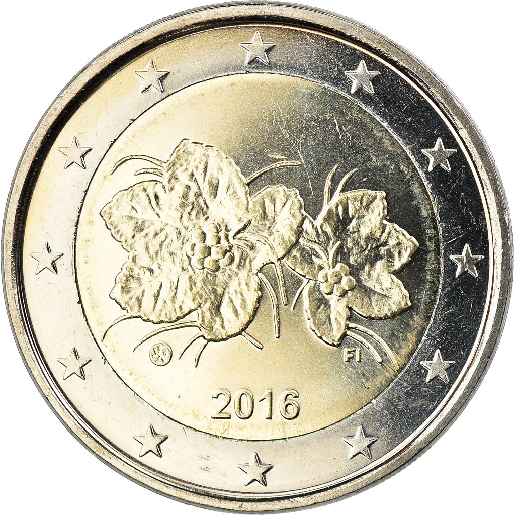 Finland, 2 Euro, 2016, MS(63), Bi-Metallic, KM:New