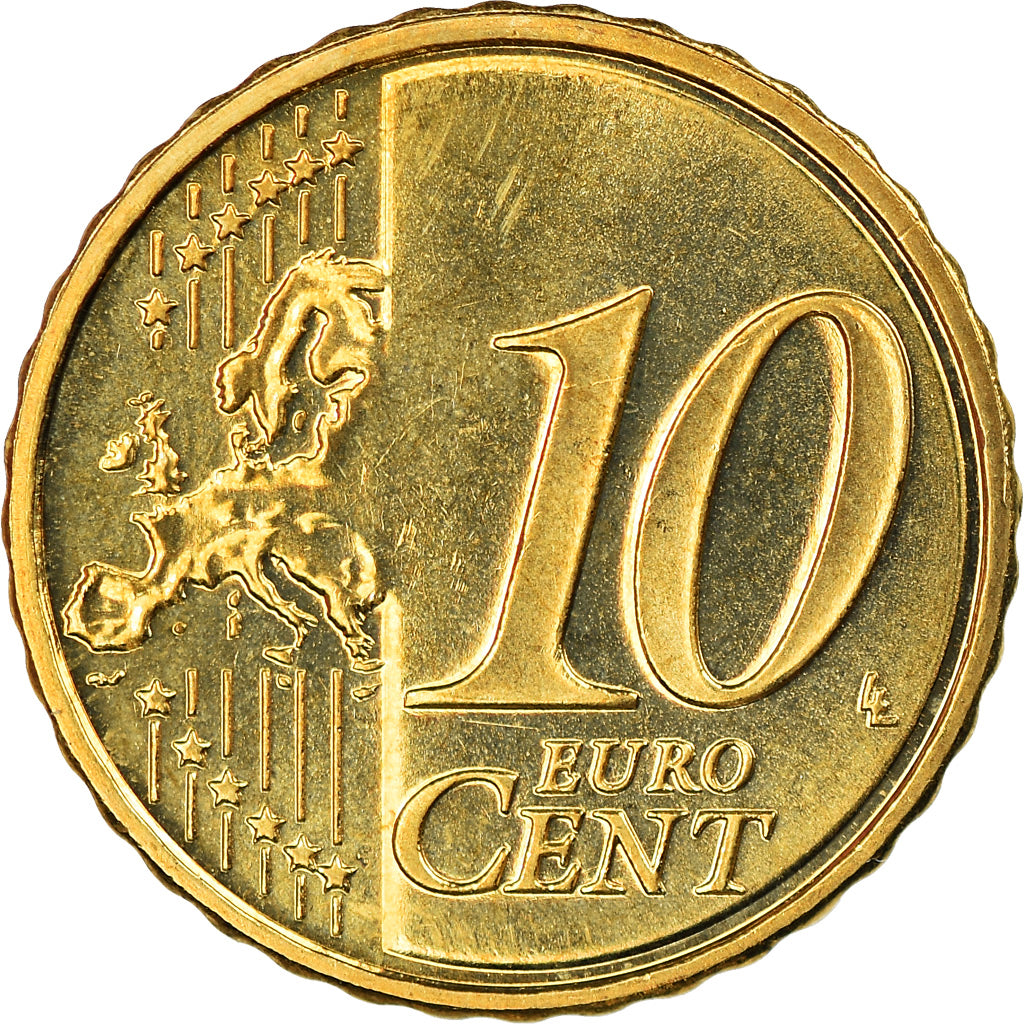 Finnland, 10 Euro Cent, 2016, UNZ, Messing, KM:New