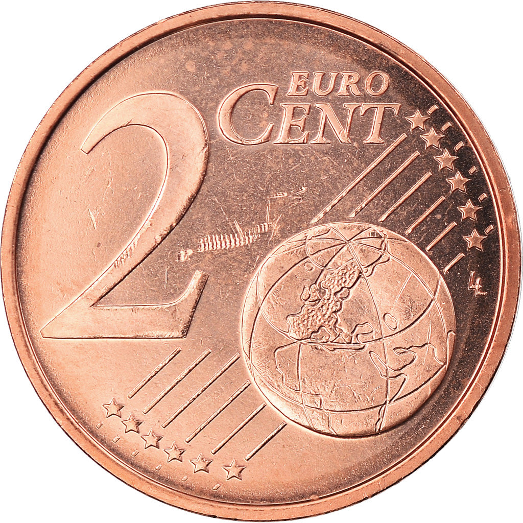 Finlândia, 2 Euro Cent, 2016, MS(63), Aço Cromado a Cobre, KM:New