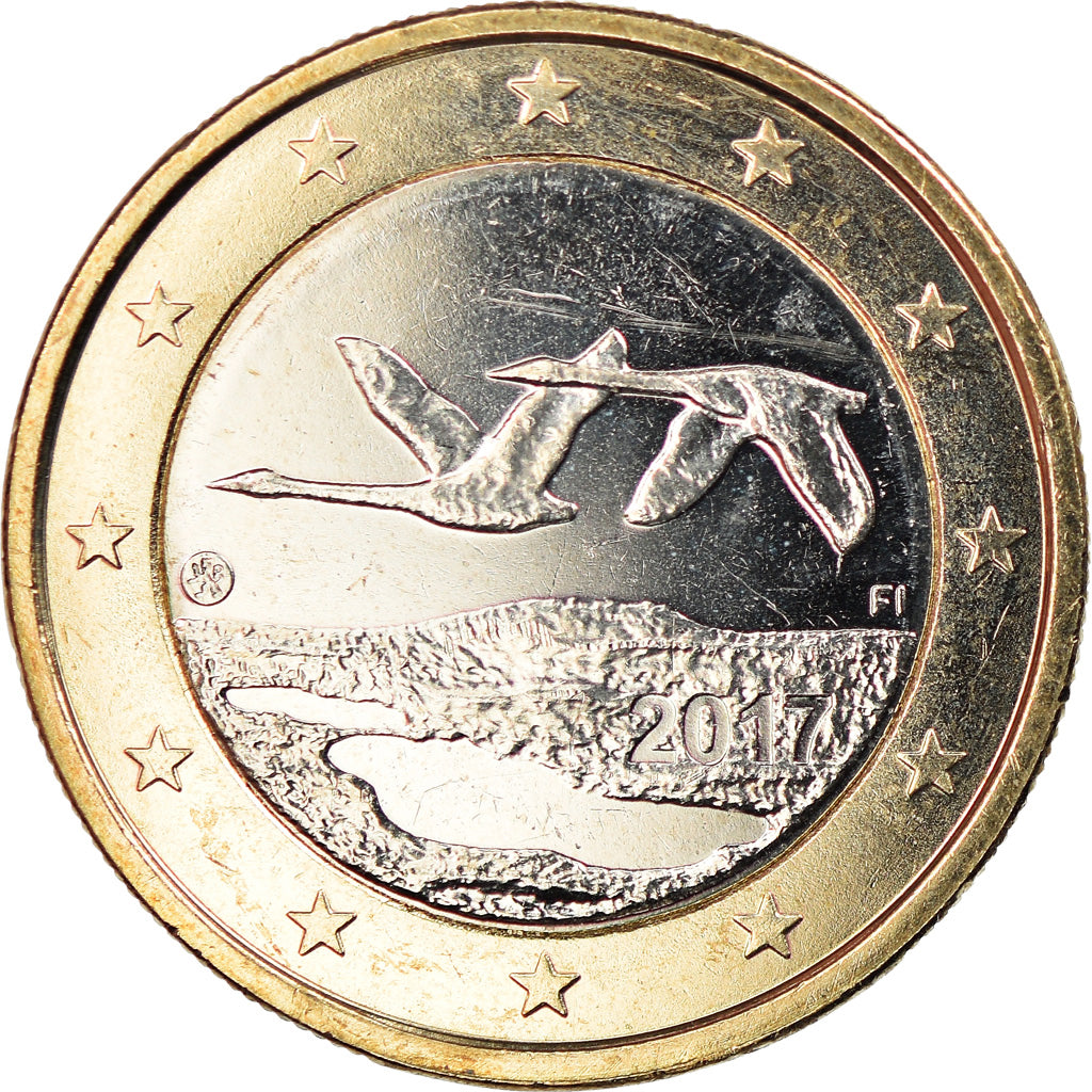 Finlandia, Euro, 2017, SPL, Bi-metallico, KM:New