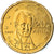 Grecja, 20 Euro Cent, 2002, Athens, AU(50-53), Mosiądz, KM:185