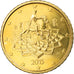 Italia, 50 Euro Cent, 2015, SPL, Ottone, KM:New