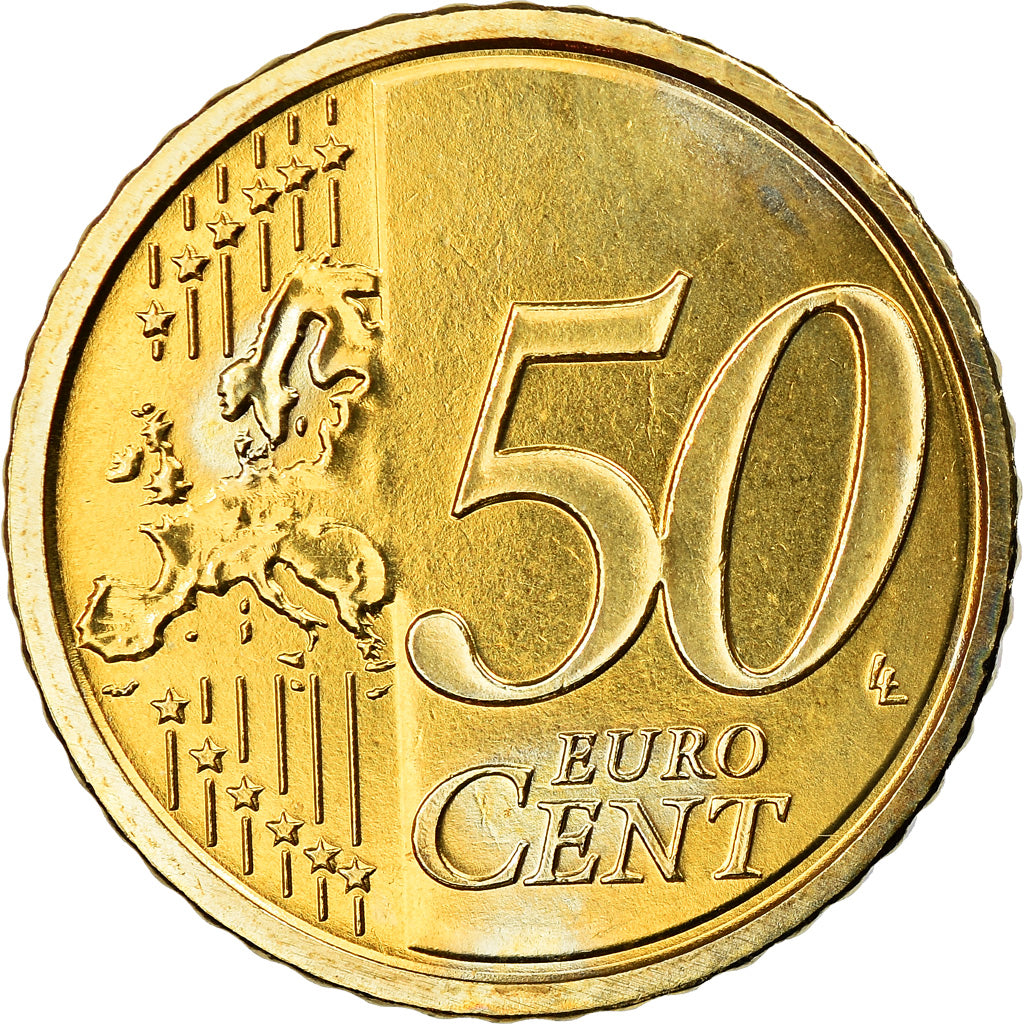 Italia, 50 Euro Cent, 2015, SPL, Ottone, KM:New