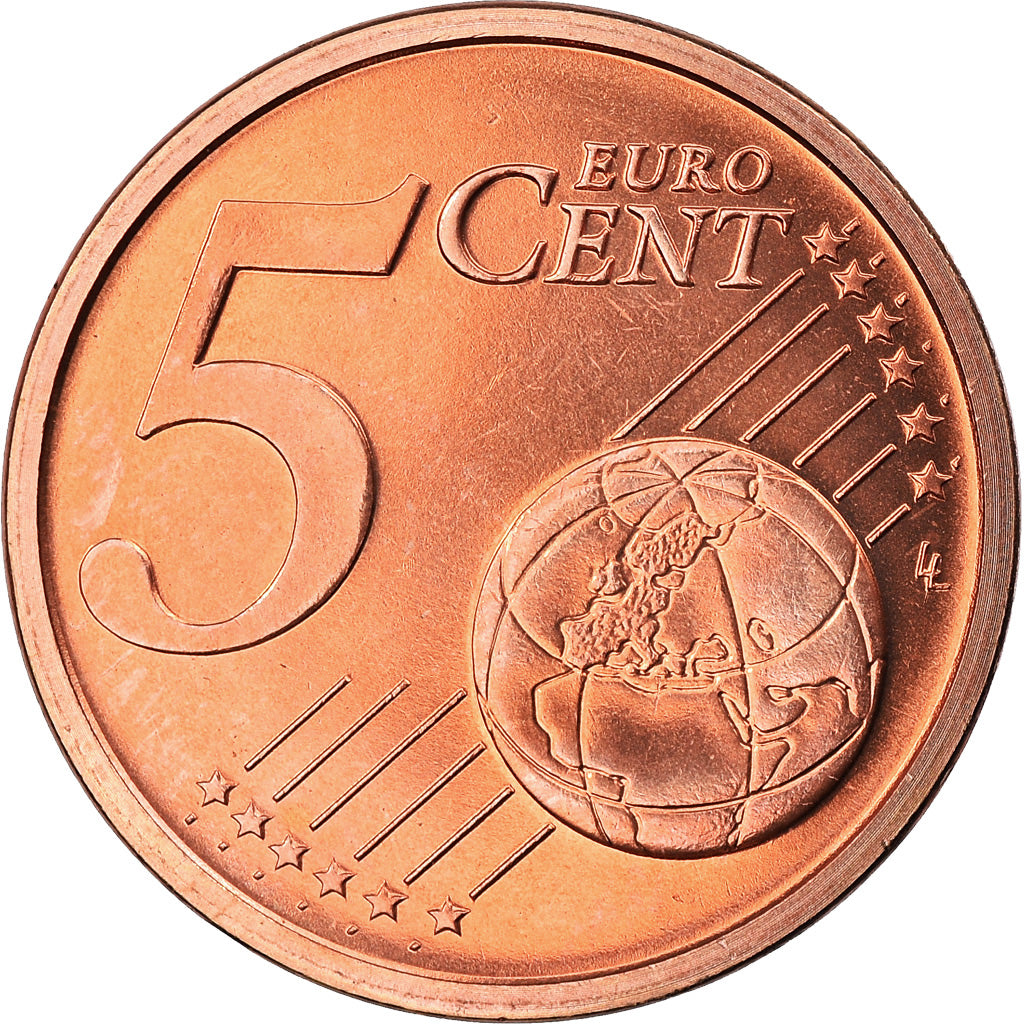 Italy, 5 Euro Cent, 2015, MS(63), Copper Plated Steel, KM:New