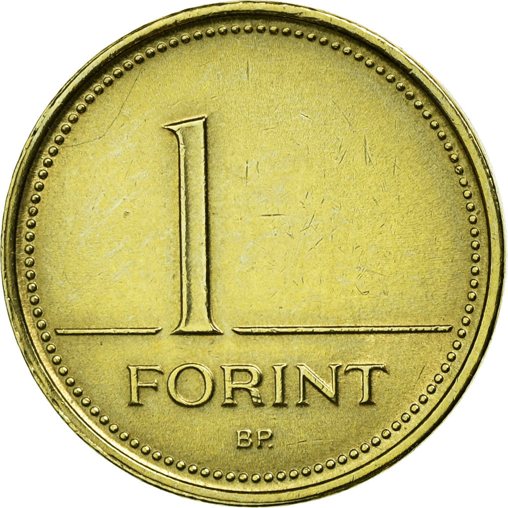 Coin, Hungary, Forint, 1993, Budapest, EF(40-45), Nickel-brass, KM:692