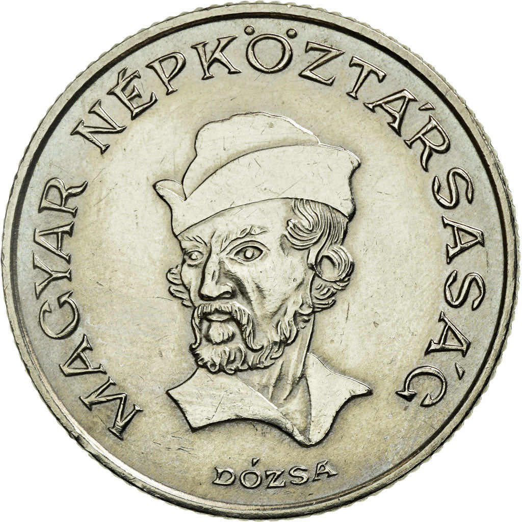 Coin, Hungary, 20 Forint, 1983, AU(50-53), Copper-nickel, KM:630