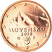 Slovakia, 2 Euro Cent, 2010, Kremnica, MS(63), Copper Plated Steel, KM:96
