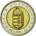 Coin, Hungary, 100 Forint, 1996, Budapest, AU(50-53), Bi-Metallic, KM:721