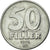 Moneta, Węgry, 50 Fillér, 1975, Budapest, EF(40-45), Aluminium, KM:574