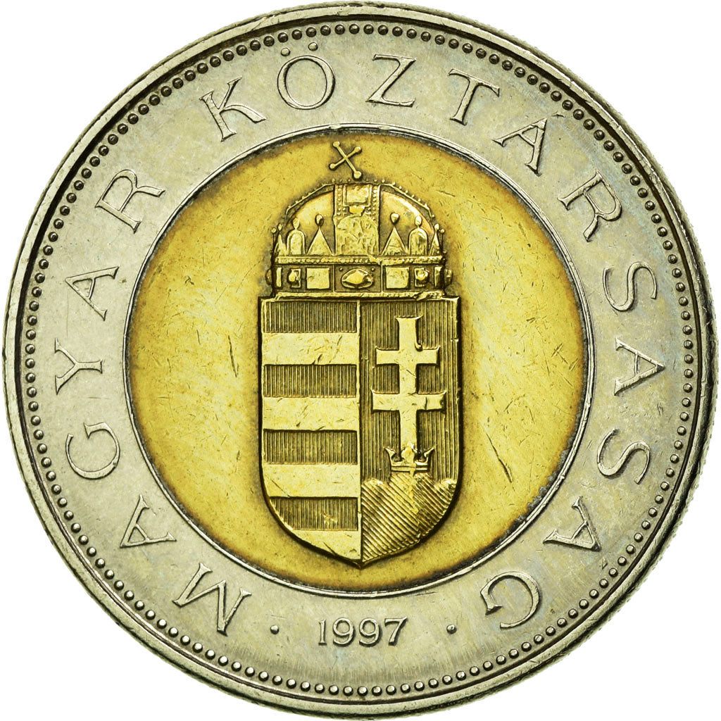 Moneta, Ungheria, 100 Forint, 1997, Budapest, BB+, Bi-metallico, KM:721