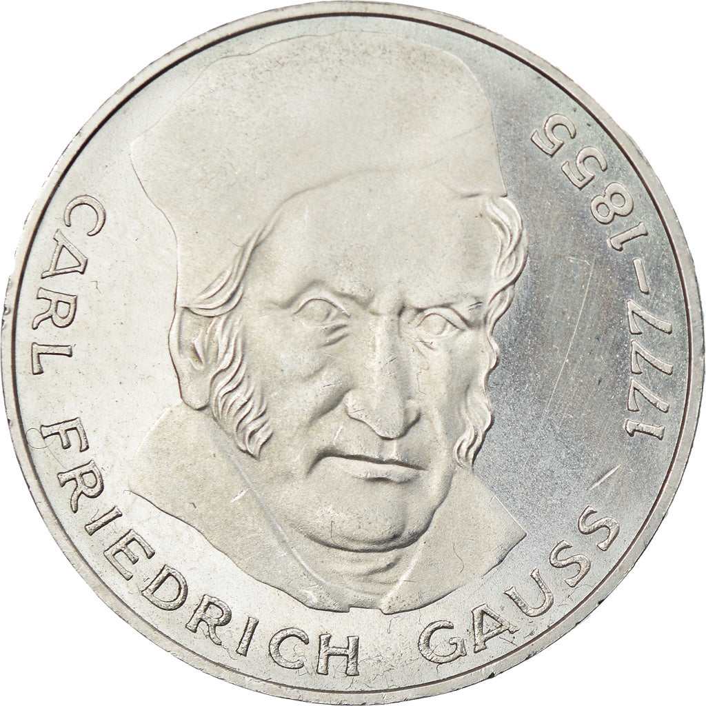 Coin, GERMANY - FEDERAL REPUBLIC, 5 Mark, 1977, Hamburg, Germany, BE, MS(63)