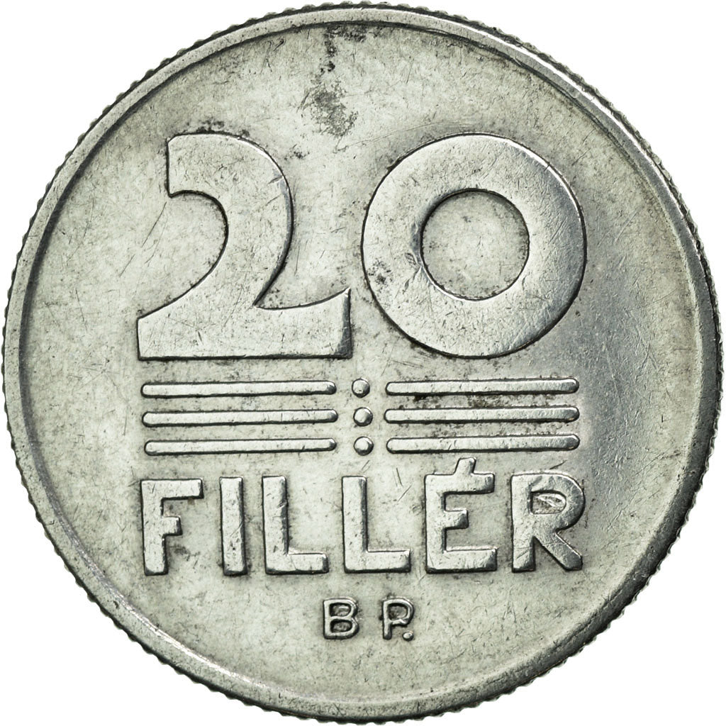 Monnaie, Hongrie, 20 Fillér, 1971, Budapest, TTB, Aluminium, KM:573