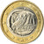 Grécia, Euro, 2002, Athens, MS(63), Bimetálico, KM:187