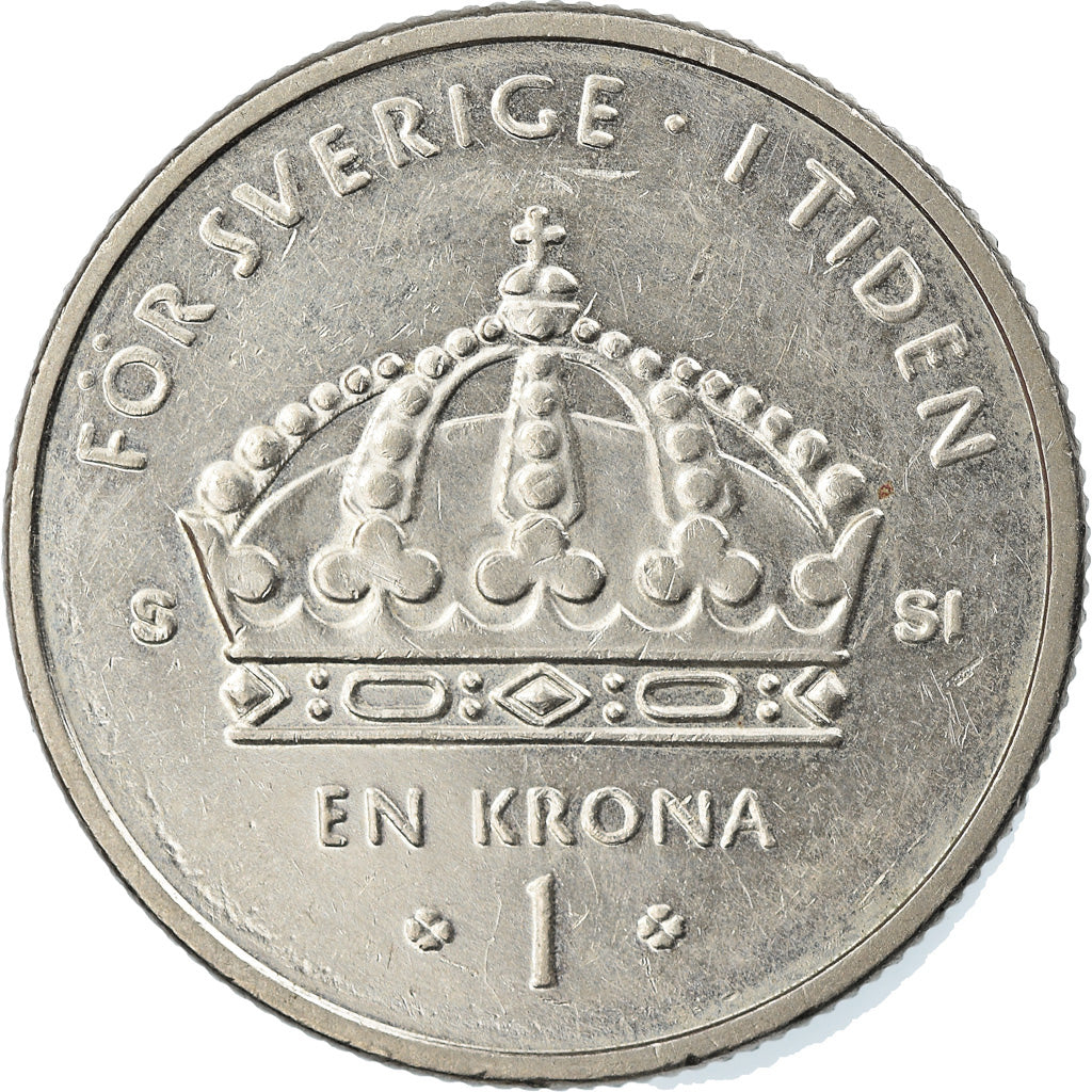 Moneta, Szwecja, Carl XVI Gustaf, Krona, 2008, Eskilstuna, EF(40-45)