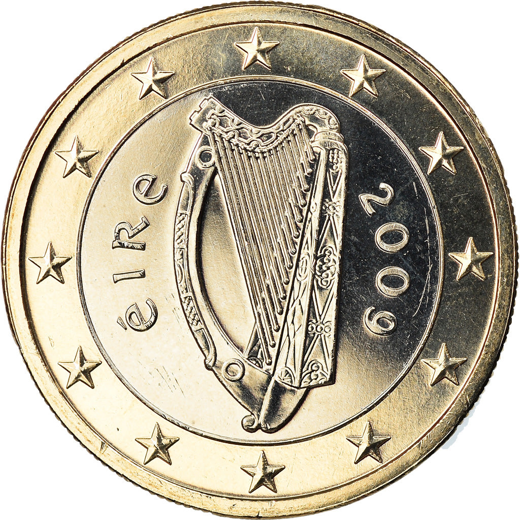 REPUBLIEK IERLAND, Euro, 2009, FDC, Bi-Metallic, KM:50