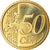 IRELAND REPUBLIC, 50 Euro Cent, 2009, MS(65-70), Brass, KM:49