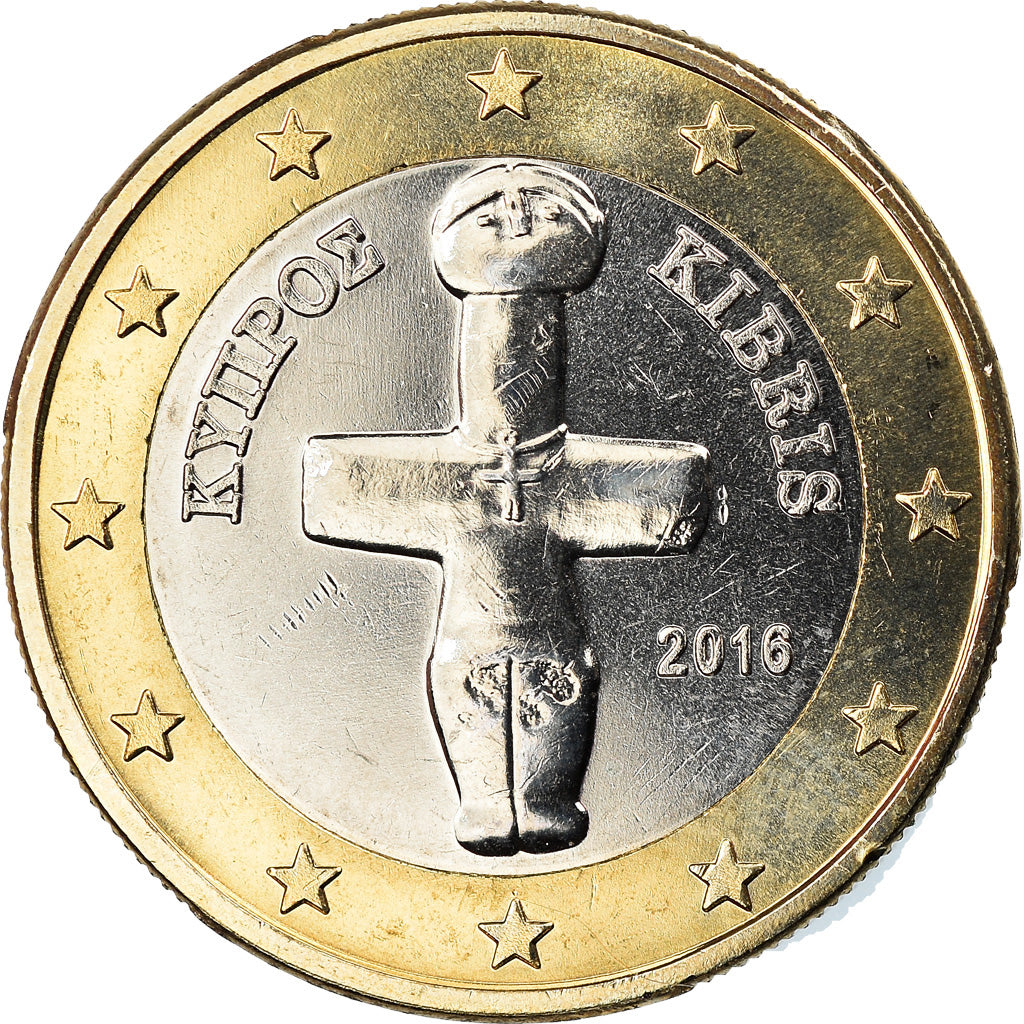 Cipro, Euro, 2016, SPL, Bi-metallico, KM:New