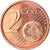 Cyprus, 2 Euro Cent, 2018, UNC-, Copper Plated Steel, KM:New