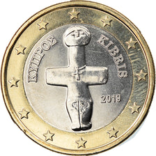 Cyprus, Euro, 2019, MS(63), Bi-Metallic, KM:New
