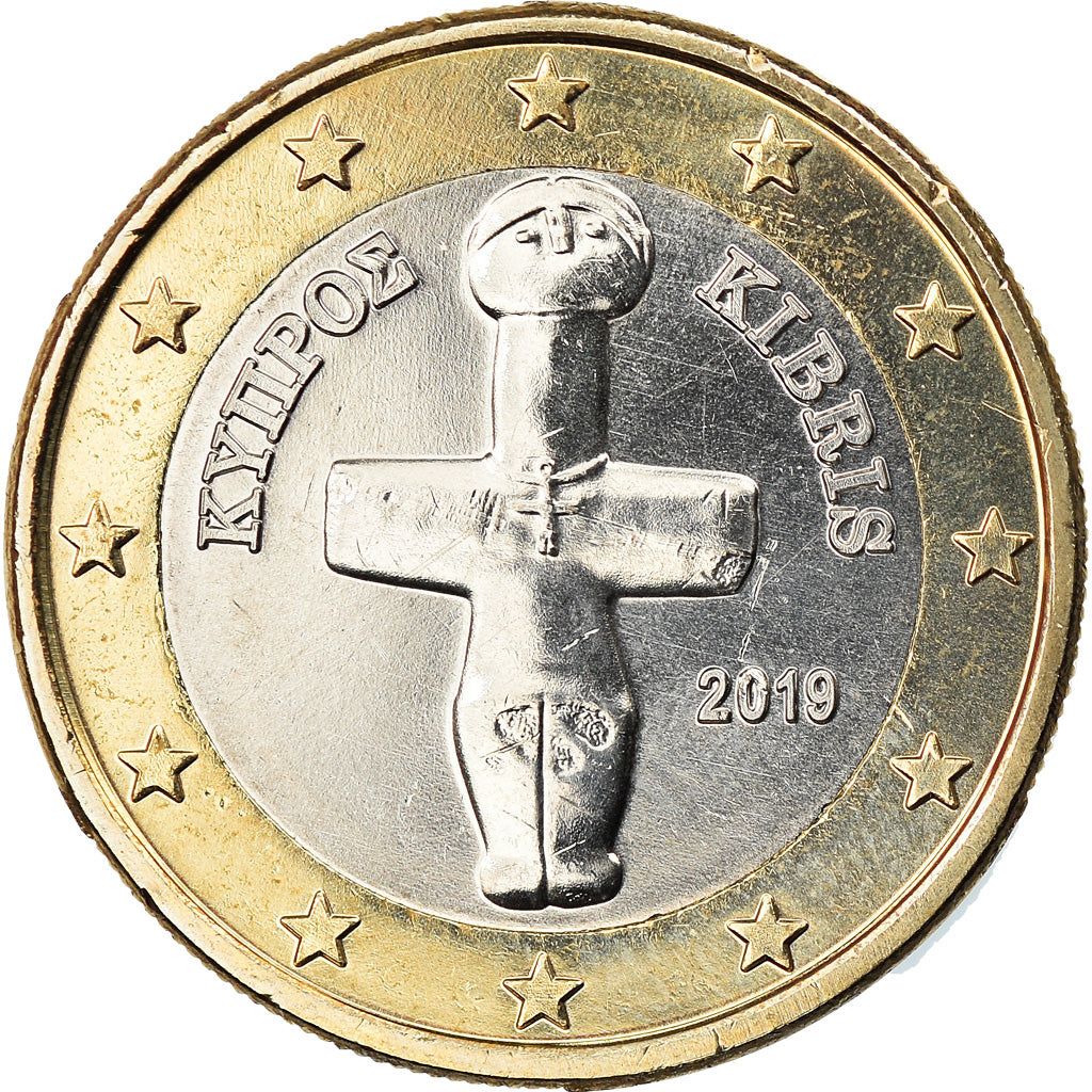 Chypre, Euro, 2019, SPL, Bi-Metallic, KM:New