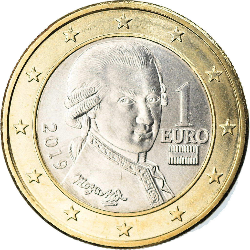 Autriche, Euro, 2019, SPL, Bi-Metallic, KM:New