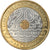 Moneda, Francia, Jeux Méditerranéens, 20 Francs, 1993, MBC, Trimetálico