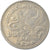 Moneda, Tailandia, Rama IX, 5 Baht, 1979, MBC, Cobre - níquel recubierto de