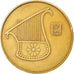 Moeda, Israel, 1/2 New Sheqel, 1999, EF(40-45), Alumínio-Bronze, KM:159