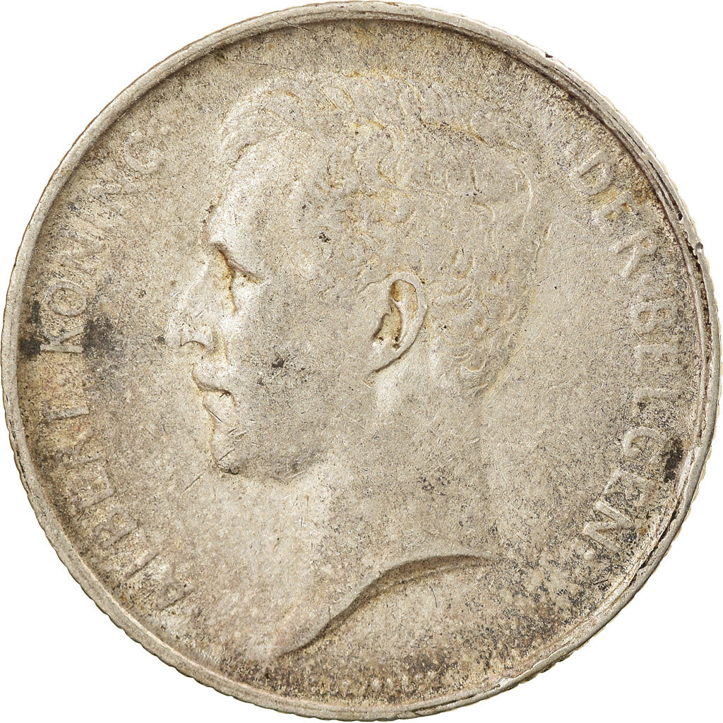 Münze, Belgien, Franc, 1913, SS, Silber, KM:73.1