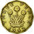 Moneda, Gran Bretaña, George VI, 3 Pence, 1942, MBC+, Níquel - latón, KM:849