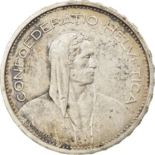 Coin, Switzerland, 5 Francs, 1931, Bern, EF(40-45), Silver, KM:40