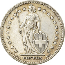 Coin, Switzerland, 2 Francs, 1944, EF(40-45), Silver, KM:21