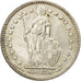 Coin, Switzerland, Franc, 1957, EF(40-45), Silver, KM:24