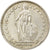 Coin, Switzerland, Franc, 1958, Bern, EF(40-45), Silver, KM:24